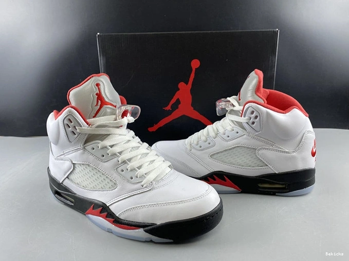 Cheap BK Silver Tongue Jordan5 Fire DA1911- SoftTouch 4023 Red 1013